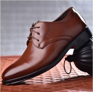 Black Shoes With Pointed Toe For Men - SigmaEssence