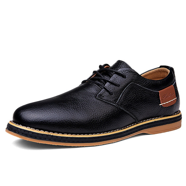 Large Size Leather Shoes Men - SigmaEssence